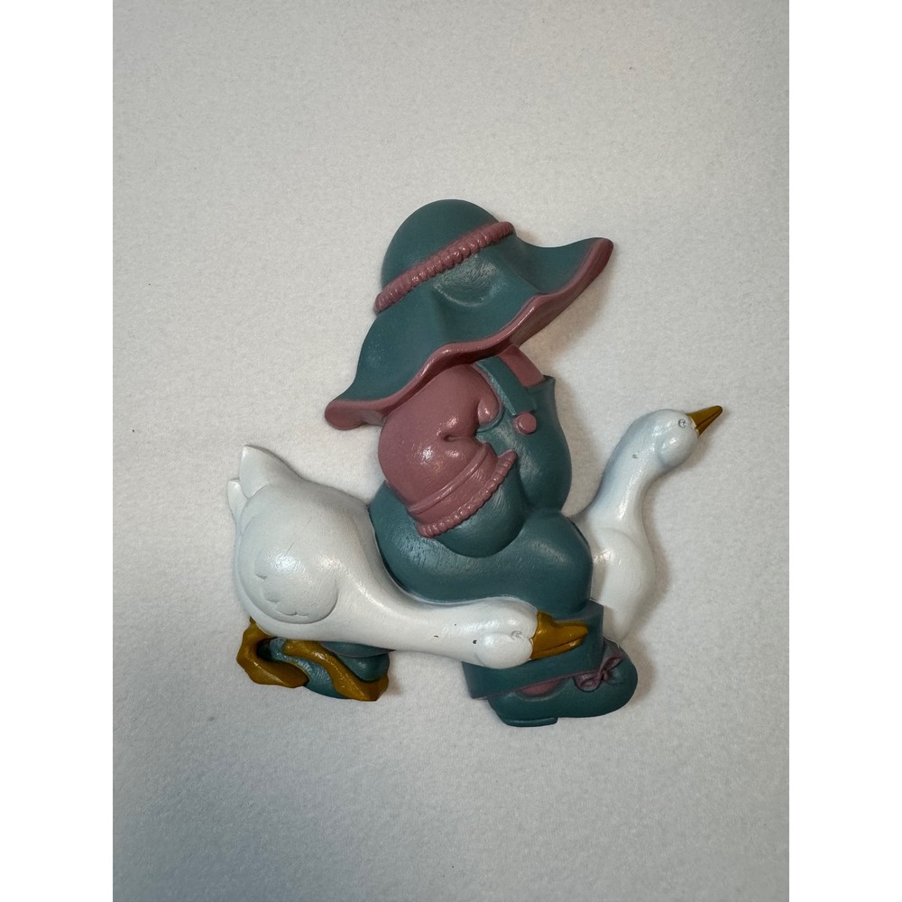 Vintage Burwood Goose Children‎ Wall Art Set 1988 Pink Blue 2865-1B - Picture 2 of 7